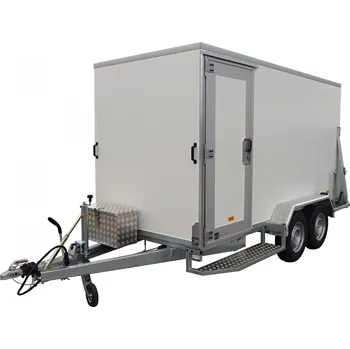 Skříňový přívěs s nájezdovou rampou AHB 2700kg 3540x1700x1970mm
