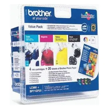 Počítač Inkoust Brother Valuepack LC-980VALBPDR