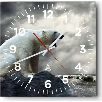 Hodiny Nástěnné hodiny ARTTOR bílé 40 cm