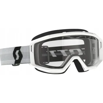 Motocyklové brýle Brýle Primal Enduro bílé / čiré SCOTT
