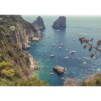 Obraz Plakát Capri 5 bez rámu 29,7 x 21 cm