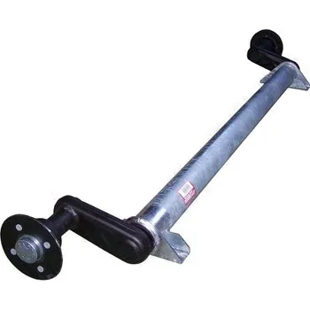 Přívěs Náprava KNOTT G 13 (1350 kg) b=1200 mm, c=1650 mm, 100x4, patky 50 ,Vario A07.3/A07.4