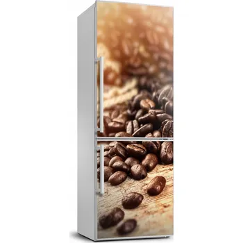Fototapeta Samolepící Samolepka na ledničku ledničku s kávovými zrny