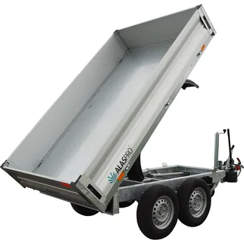 Přívěs k motorovému vozidlu Jednostranný hydraulický sklápěč KAA 2700kg 2600x1520mm