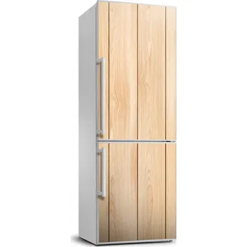 Fototapeta Samolepicí tapeta na lednici - Dřevěné pozadí 70x190 cm