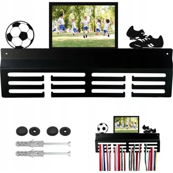 Věšák Věšák na medaile FOTBAL S FOTKOU + hmoždinky