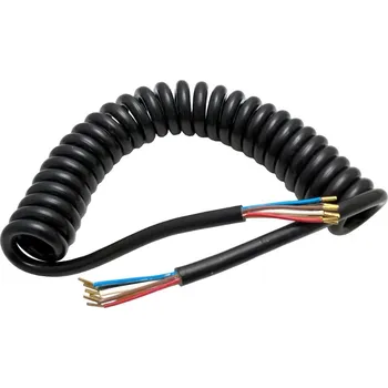 Přívěs k motorovému vozidlu Tesat Kabel spirálový 8 žilový, 3,2 m