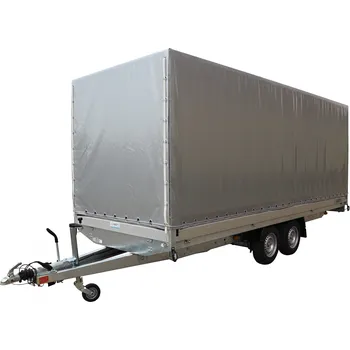 Přívěs k motorovému vozidlu Dvouosý nákladní přívěs s plachtou ADN 2700kg 5000x1800mm