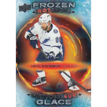 Sběratelská karetní hra insert karta NIKITA KUCHEROV 24-25 Tim Hortons Frozen Hotshots číslo FH-14