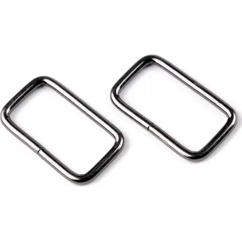 Průvlek / vsuvka šíře 25 mm, barva 4 nikl černý