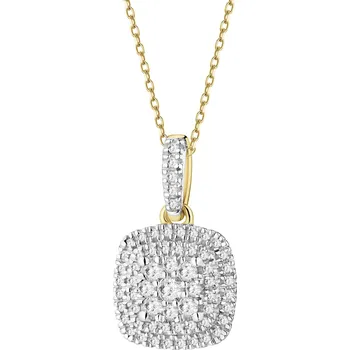 Přívěsek Zlatý přívěsek s diamanty - 0,20 ct - ryzost 585 - 181.293