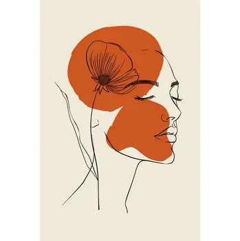 Plakát Plakát Teplo Květu bez rámu 61 x 91,5 cm