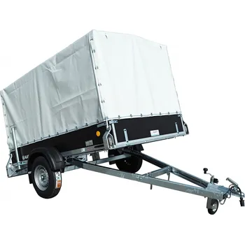 Nebrzděný sklopný přívěs s plachtou AVZ 27 750kg 2500x1480mm