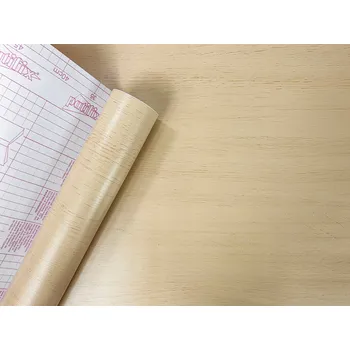 Tapeta Dřevotvorná PVC dýha Fólie Samolepicí fólie, SVĚTLÝ JASAN 67,5 cm