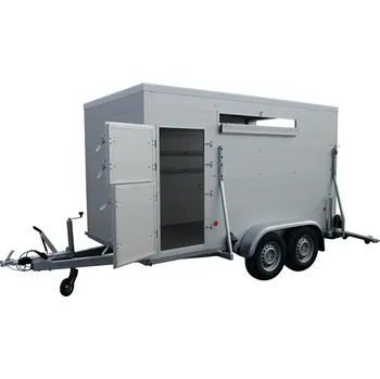 Přívěs pro přepravu koně a skotu Přepravník hospodářských zvířat AVER 2700kg 3500x1750x1900mm