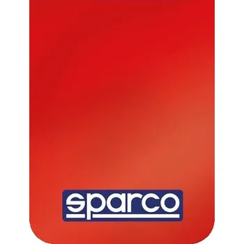 Tuning Sparco FIA zástěrky 4mm, červená