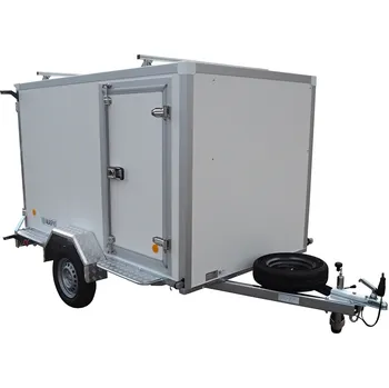 Nebrzděný skříňový přívěs s bočními dveřmi AVZ 27 750kg 2500x1480x1500mm