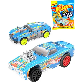 Hračka MATTEL HOT WHEELS Stavebnice mini autíčko zpětný chod s překvapením | 30887