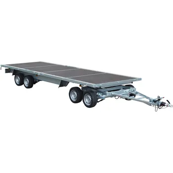 Přívěs k motorovému vozidlu Čtyřosý točnicový přívěs plato AGD 3500kg 6060x2040mm