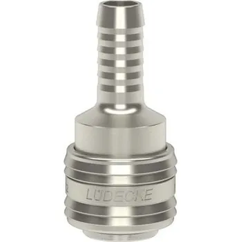 Příslušenství pro vzduchotechniku Lüdecke rychlospojka Standard, trn 10 mm, poniklovaná