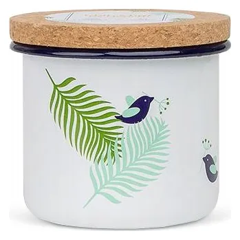 Dóza na potraviny Smaltovaná dóza na čaj Emalco Spring