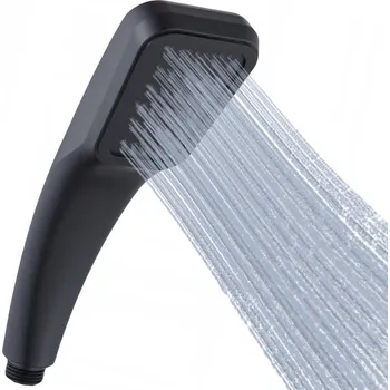 Sprchová hlavice Słuchawka prysznicowa czarna oszczędzająca šetřící vodu