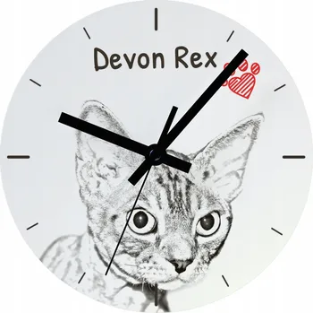 Hodiny Nástěnné hodiny Art-Dog bílé 20 cm