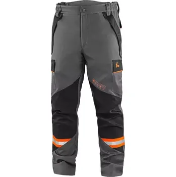 CXS WorkTech-Multi, kalhoty pas pánské šedo-černé - 56