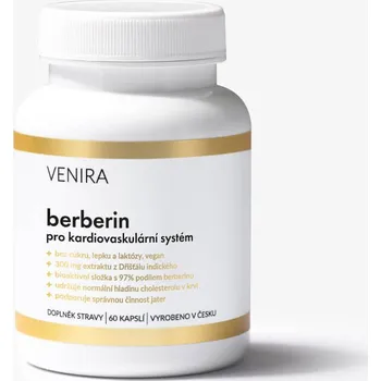 VENIRA Berberin 300 mg 60 cps.