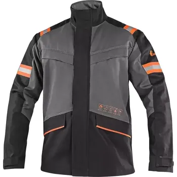 pracovní blůza CXS WorkTech-Multi, blůza pánská šedo-černá - 62