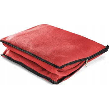 Prostěradlo Přehoz Blue Collection polyester 175 cm x 120 cm červený