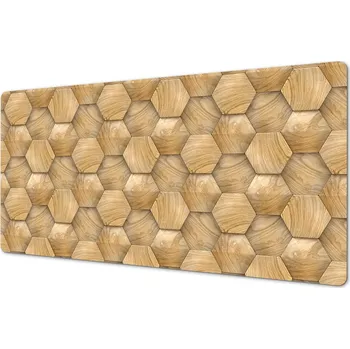 Do domu vzor podložka na stůl vinyl Dřevěné kostky