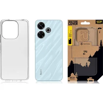 Pouzdro na mobilní telefon Zadní kryt Tactical TPU pro Xiaomi Redmi Note 12 Pro 5G, transparentní