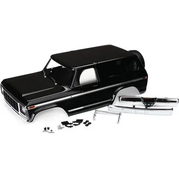 RC model Traxxas karosérie Ford Bronco 1979 černá (pro #8072X)