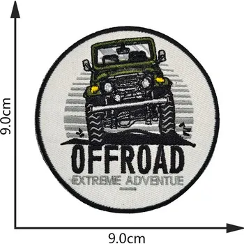 Nášivka WARAGOD Vyšívaná nášivka Off Road Extreme Adventure
