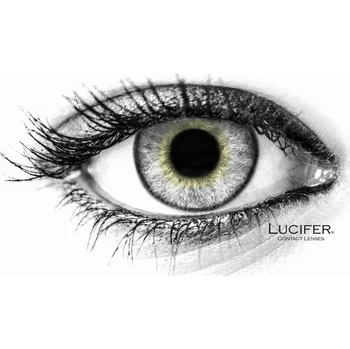 Kontaktní čočky Barevné čočky Lucifer Cloud R Gray - 2ks