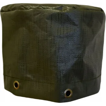 Krycí plachta Zahradní obal na stůl 150 x 150 x 85 cm zelený