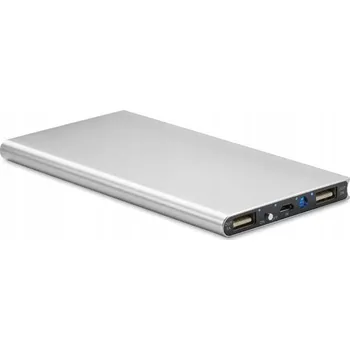 Powerbanka Powerbanka MOB 8000 mAh stříbrná