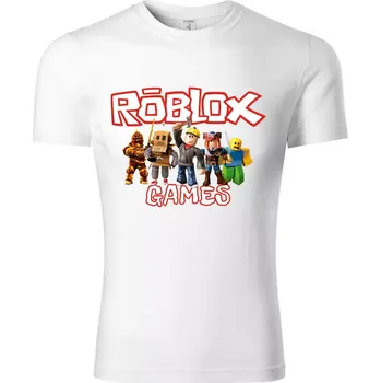 Chlapecké tričko Dětské tričko Roblox Games bílé
