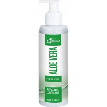 Lubrikační gel SEXY STAR Vyživující GEL S ALOE VERA 250ML