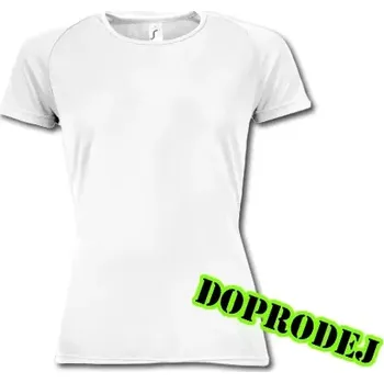 Dámské tričko Sols Tričko Sporty Women bílé - doprodej M - 1 ks