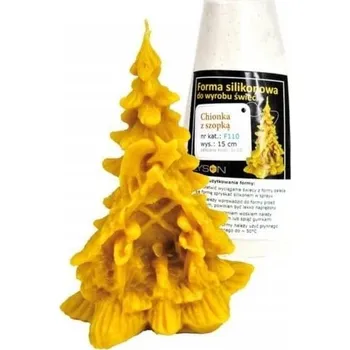 Vánoce Silikonová forma - VÁNOČNÍ STROMEČEK S BETLÉMEM 16 cm