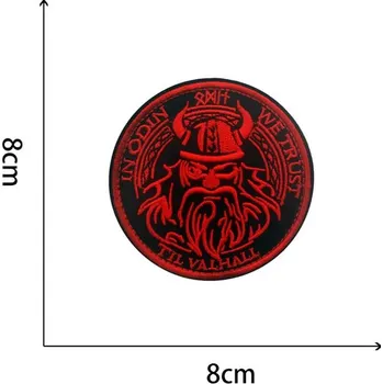 Nášivka WARAGOD Vyšívaná nášivka Severní Evropa Viking 05