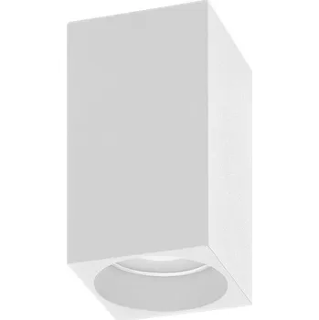 Stropní svítidlo přisazené Orno 50 W patice GU10, průměr 10 cm, bílé