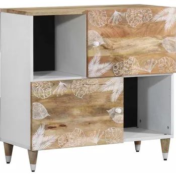 Příborník do zásuvky vidaXL Příborník 80x33,5x75 cm masivní mangovníkové dřevo [4018691]