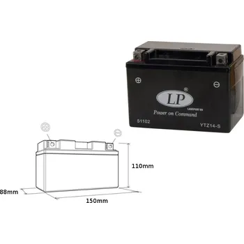 Elektroinstalace pro motocykl Baterie MR3 KTM 990 Adventure, S (05-08) rok 05-10