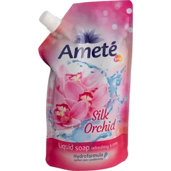 Mýdlo Ameté Silk Orchid tekuté mýdlo náhradní náplň 500 ml
