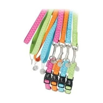 Vodítko pro psa ZOLUX Vodítko pes MAC LEATHER oranžová 15mm délka 1,2m