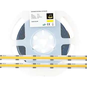 LED osvětlení LED pásek Ledlabs 12V 9W IP20 žlutý