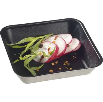 Jednorázové nádobí Miska na sushi Kanopee cukrová třtina Solia 100/100/20mm 50ks